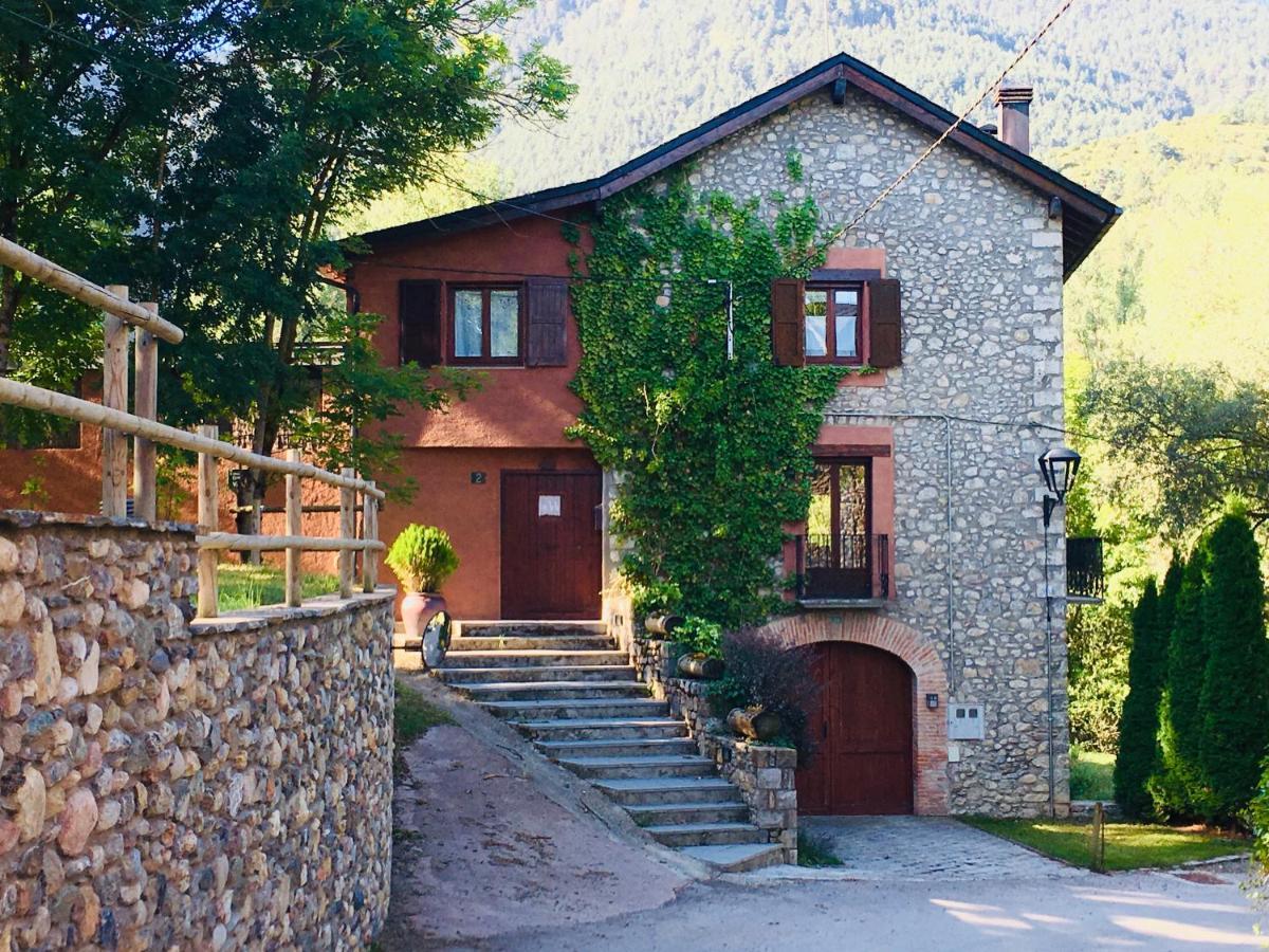 Casa El Moli De Bor A Cerdanya Villa Bagian luar foto