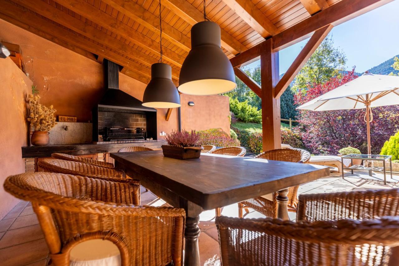 Casa El Moli De Bor A Cerdanya Villa Bagian luar foto